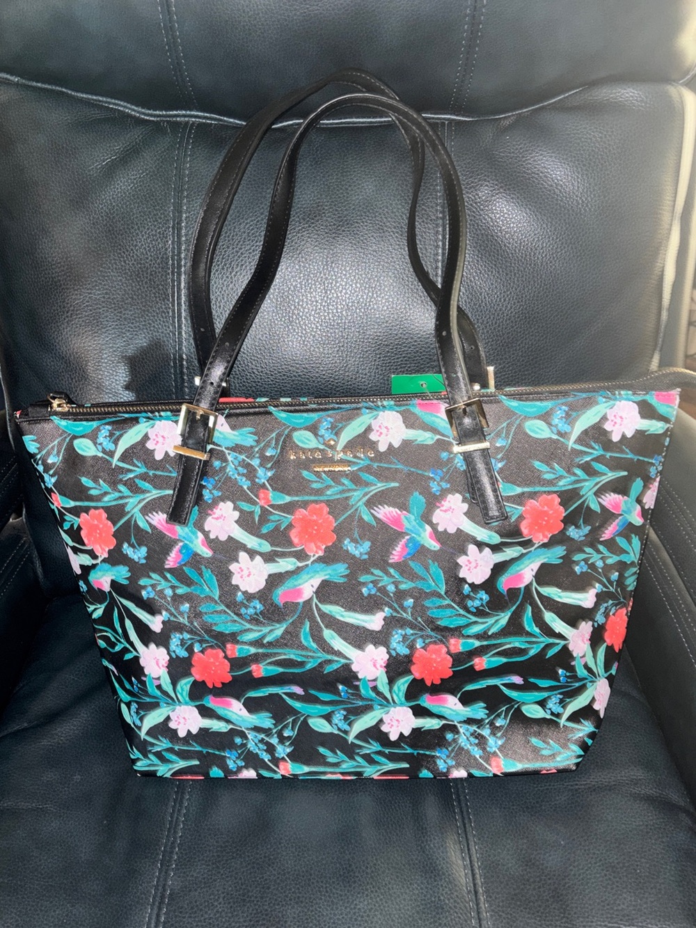 New Kate Spade Maya Handbag, NWT, 
Birds and Flowers print.
